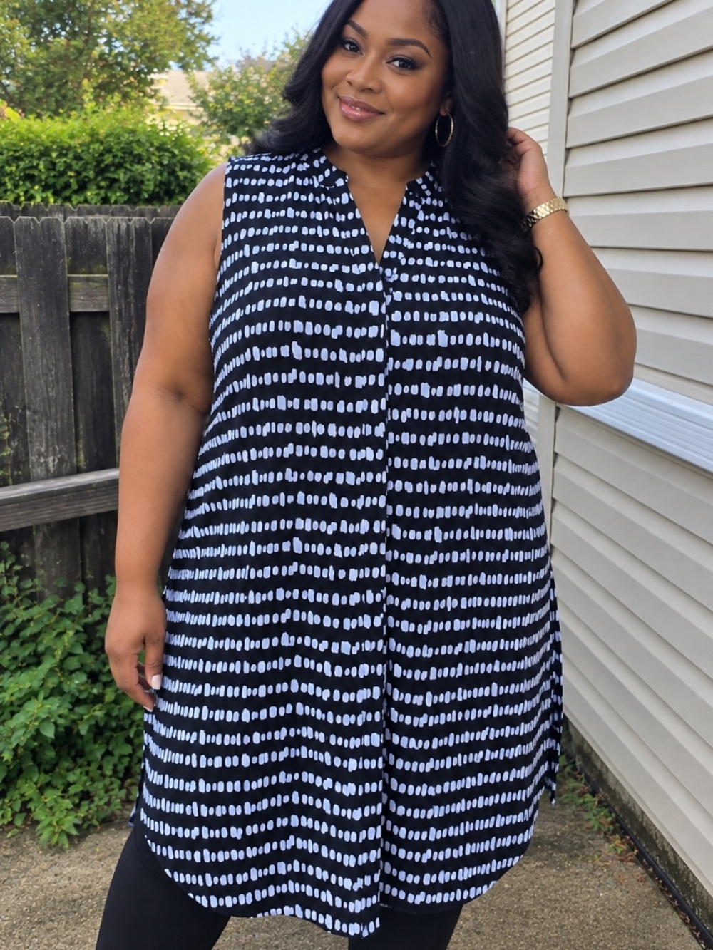 Button-Down Tunic